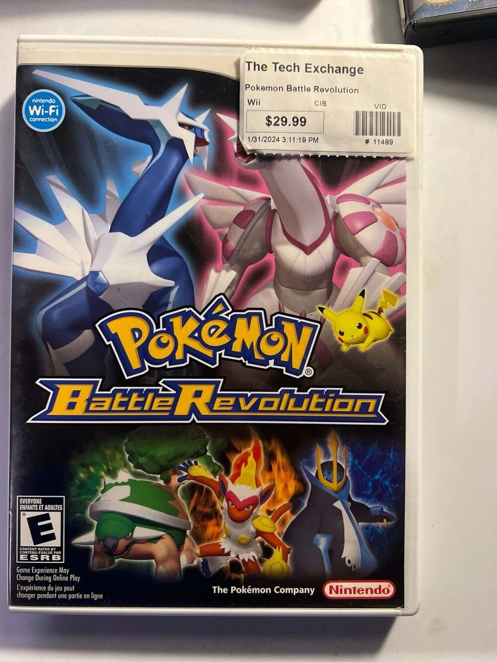 Pokémon Battle Revolution Nintendo Wii Video Game